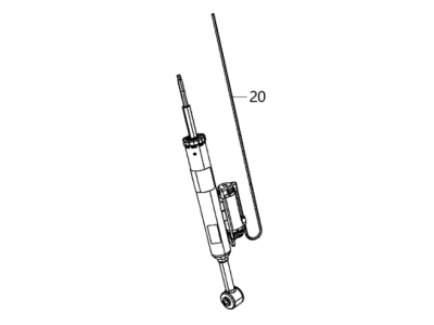 2022 Dodge Charger Shock Absorber - 68421906AA