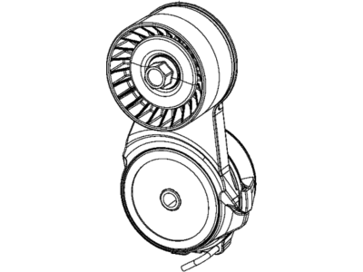 Mopar 5281956AA TENSIONER-Belt