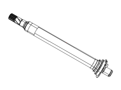 Mopar 68193337AA Intermediate Shaft