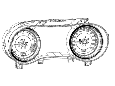 Mopar 68309004AB Instrument Panel