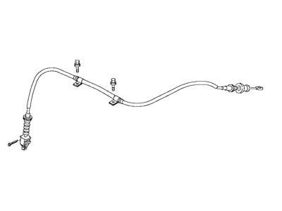 Dodge Colt Clutch Cable - MB912305