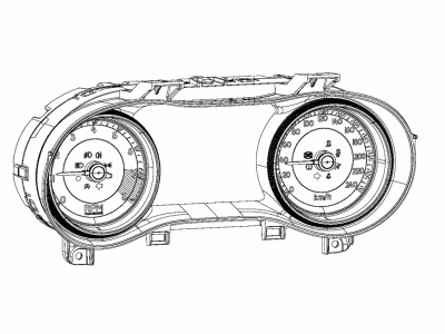 Mopar 68274067AB Cluster-Instrument Panel