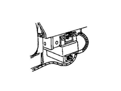 Dodge Spirit Air Bag Control Module - 4723293