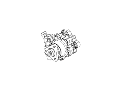 2015 Ram ProMaster 1500 Power Steering Pump - 68226987AA