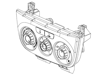 Mopar 68429644AA Air Conditioner And Heater Control