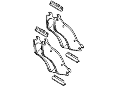 2005 Dodge Ram 3500 Brake Pad - BHKH5691