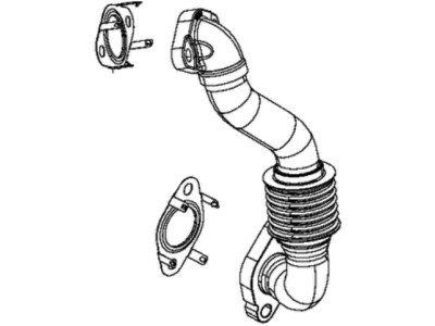 Mopar EGR Tube - 5281631AB