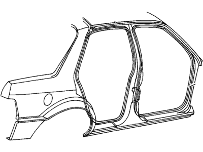 1992 Dodge Shadow Door Seal - 5257263