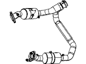 Dodge Ram 1500 Catalytic Converter - 68052532AA Converter-Exhaust