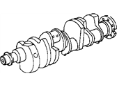 Chrysler 300 Crankshaft - 53021302AA CRANKSHFT