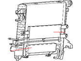 Dodge Durango Oil Cooler - 52029008AB Transmission Oil Cooler