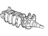 Dodge Neon Crankshaft - 4884322AA CRANKSHFT