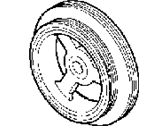 Chrysler Town & Country Crankshaft Pulley - 4694268 DAMPER-Engine Vibration