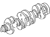 Chrysler Sebring Crankshaft - 68034265AA CRANKSHFT