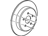 Dodge Neon Brake Disc - 5273146AB Brake Rotor