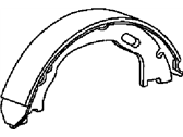 Dodge Challenger Parking Brake Shoe - 68020626AB Parking Brake Shoe And Lining Kit