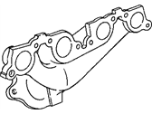 Chrysler Cirrus Exhaust Manifold - 4556730 Exhaust Manifold