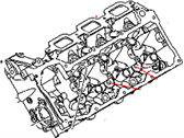 Dodge Dakota Cylinder Head - 53021942AA Head-Cylinder