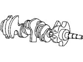 Chrysler Town & Country Crankshaft - 4621983AB CRANKSHFT