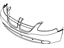 Mopar 5139117AA Front Primered Bumper Cover