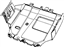 Mopar 5116372AG Belly Pan-Front